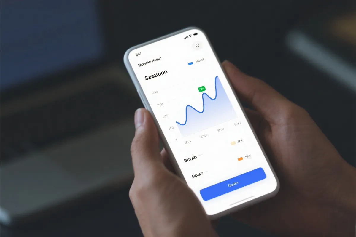 应用界面：数据复盘