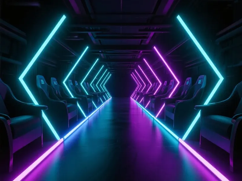 LPL赛场霓虹视觉